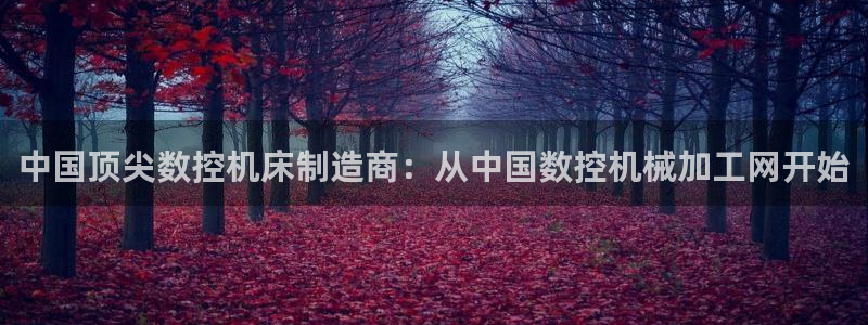 天辰娱乐主管：中国顶尖数控机床制造商：从中国数控机械加工网开始